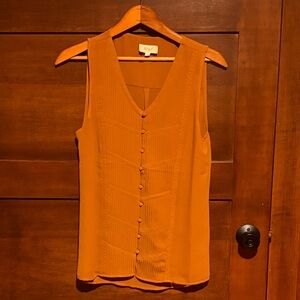 Last April Tan V-Neck Tank Top